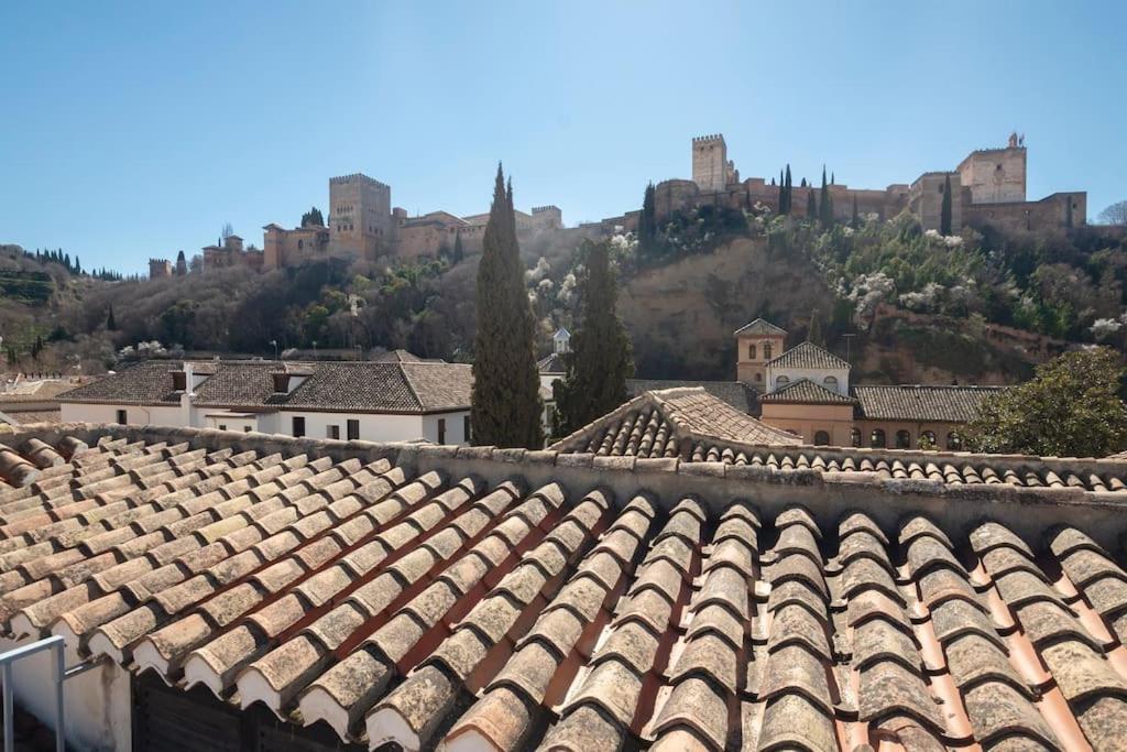 Vista Alhambra I- Private Roof Top Terrace - Wifi Granada Bagian luar foto